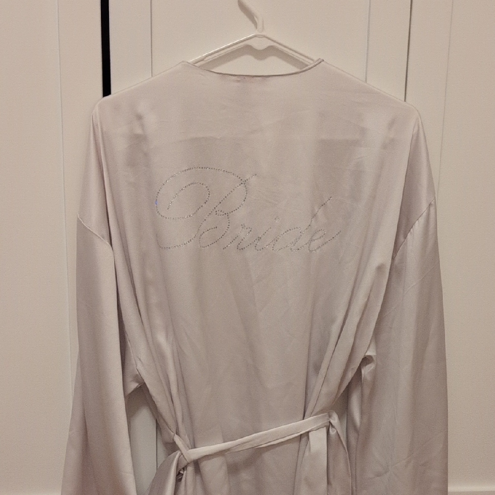 Victoria's Secret White Bridal Robe